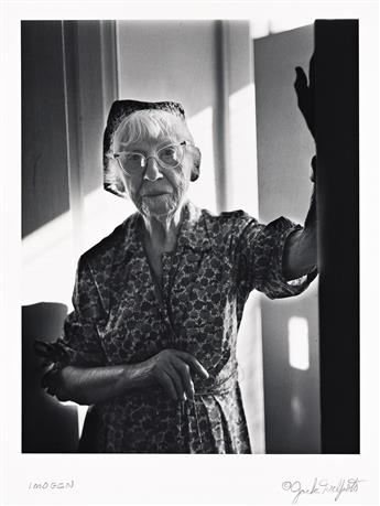 JACK WELPOTT (1923-2007) Portraits of Mary Ellen Mark * Imogen Cunningham * Marion Post Wolcott * Frederick Sommer (2).